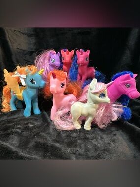 Ponies Lot Of 7
